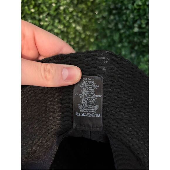 Anthropologie Marcessa Textured Rancher Black Hat - Picture 4 of 4